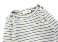 Lil Atelier smoke blue stribet body